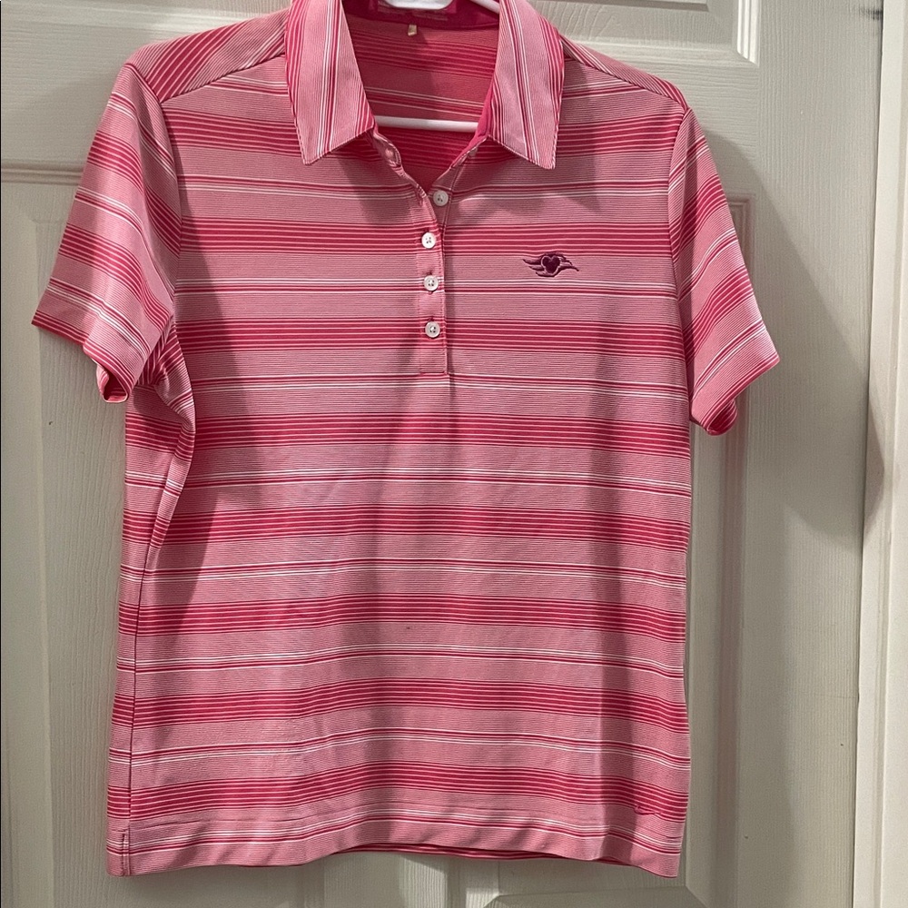 Disney cruise line Nike fit dry polo